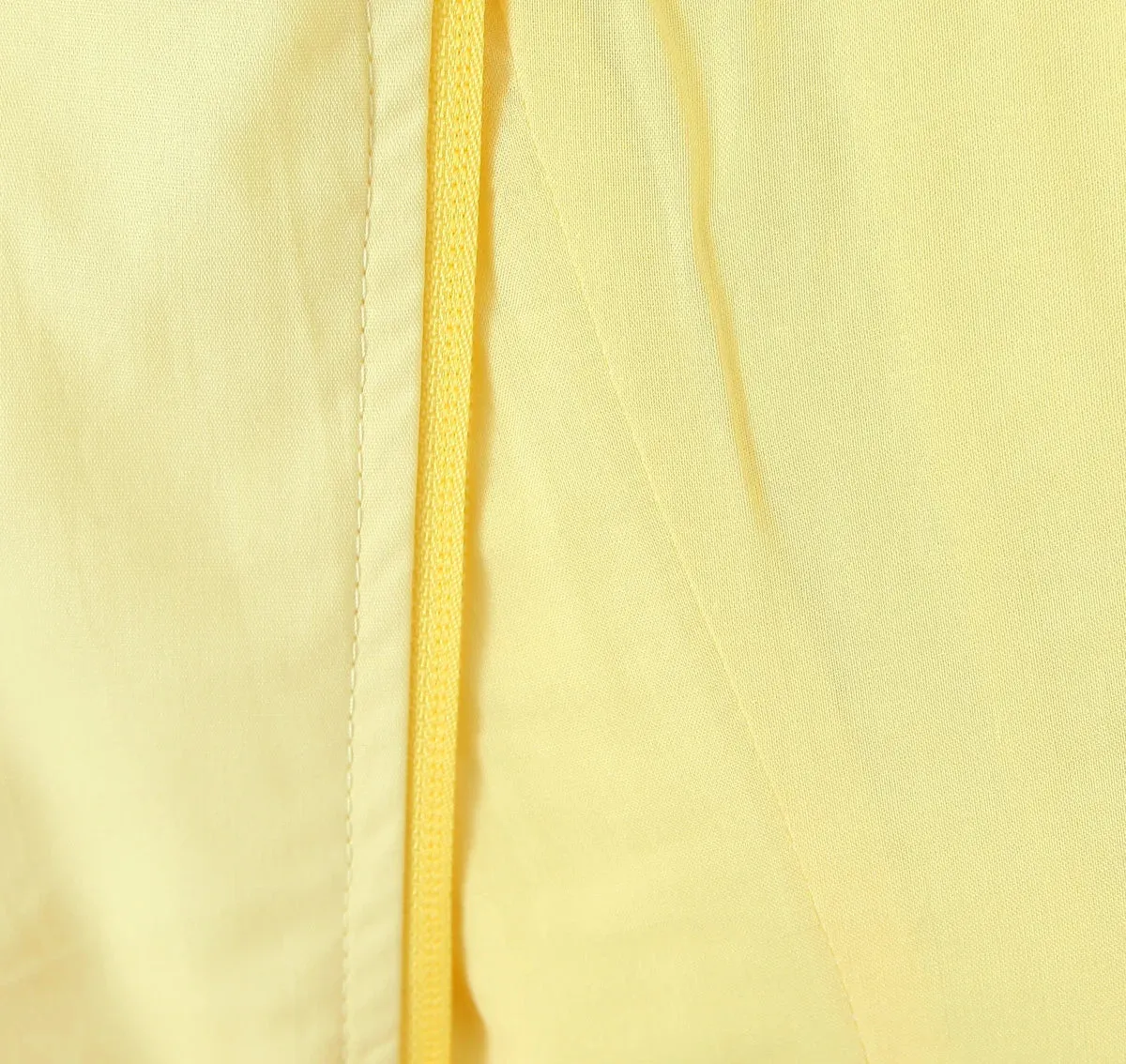 Yellow High Slit Two-Piece Dress - Perfect for Brunch & Vacations